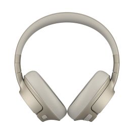 Fresh'N Rebel Auriculares Supraaurales Clam Fuse Inalámbricos con ANC Híbrida, 45h Autonomía, Modo Ambiente y Micrófonos ENC Silky Sand