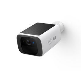 Eufy SoloCam S220 Cámara de Seguridad IP WiFi Solar Exterior/Interior 2K IP67 con Visión Nocturna y Detección Humana, sin Cuotas