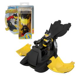 Imaginext HGX78 DC Super Friends Vehiculo Head Shifters Figura Batman Mattel