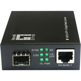 LevelOne GVT-2051 Convertidor 10GBit RJ45 a SFP+ con Switch, 10 Gigabit Ethernet Plug and Play Precio: 147.49999946. SKU: B1CZH9HXD9
