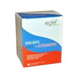 EGLE NPD1 DHA + Astaxantina 60 Cápsulas de Aceite de Pescado con Omega-3 para Cerebro y Visión Precio: 52.5000003. SKU: B1F4ZWD49F