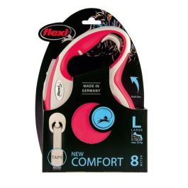 Correa para Perro Flexi NEW COMFORT 8 m Rojo Talla L