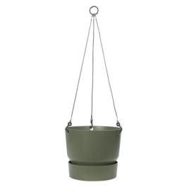 Maceta colgante ELHO Greenville 24 - Exterior - Ø 23.9 x H 20.3 cm - Verde hoja Precio: 29.49999965. SKU: S7148989