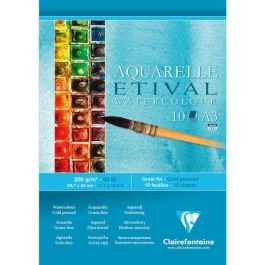Bloc De Dibujo Clairefontaine Etival Acuarela Encolado Grano Fino A3 200G 10H (Set de 5) Bloc De Dibujo Clairefontaine Etival Acuarela Encolado Grano Fino A3 200G 10H (Set de 5) Precio: 51.94999992. SKU: B1KEGTYYLF