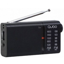 Radio Portátil Qubo RS-2/ Negra Precio: 17.95000031. SKU: B1A9ZZKJ79