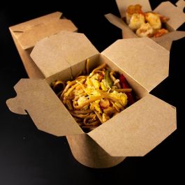 Algon Set 5 Envases Kraft 9.3 cm x 11.5 cm (24 Unidades)