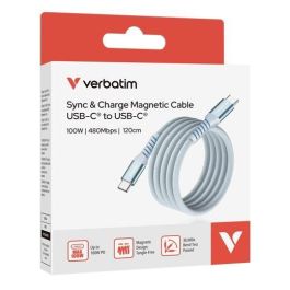 Verbatim Cable Magnético USB-C a USB-C Azul 100W 1.20M Precio: 13.89999963. SKU: B1ANALG3NS