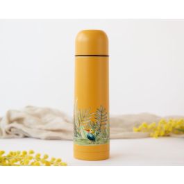 KioKids Termo Para Líquidos Acero Inoxidable 500 mL Anti-Goteo, Boca Ancha, Colección Honey Little Sauvages - Color Mostaza Precio: 12.79000008. SKU: B154XG5NC6