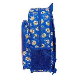 Mochila Escolar Sonic Prime Azul 26 x 34 x 11 cm