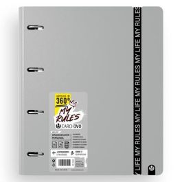Carchivo Carpeblock 360 My Rules Con Recambio 100H A4 5x5 90 gr 4 Separadores Pp Foam Gris Precio: 12.68999963. SKU: B13NG5ZRGK