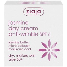 Ziaja Jazmín Crema Facial de Día Antiarrugas & Antiedad Piel Madura +50 años SPF6 Microcolágeno Ácido Hialurónico 50 ml Ziaja Jazmín Crema Facial de Día Antiarrugas & Antiedad Piel Madura +50 años SPF6 Microcolágeno Ácido Hialurónico 50 ml