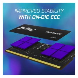 Kingston FURY Impact 32GB (2x16GB) 6400MT/s DDR5 CL38 SODIMM Kit XMP