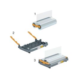 Repuesto Para Plastificadora Gbc Casete De Film Foton 125 Mc Brillo 34,4M