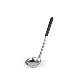 Quttin Cucharón Laos de Acero Inoxidable (SS) 30 cm - Utensilio de Cocina Robusto y Elegante para Servir Alimentos (12 Unidades)