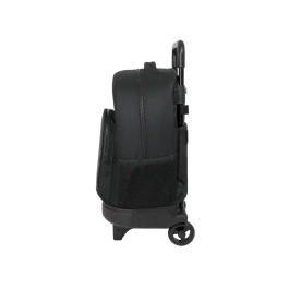 Mochila Escolar con Ruedas Munich Topo Negro 33 x 45 x 22 cm