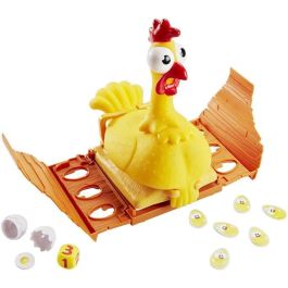 Mattel Juego La Gallina Josefina Pulsa el Pecho y Cacarea para Niños de 3 a 99 Años