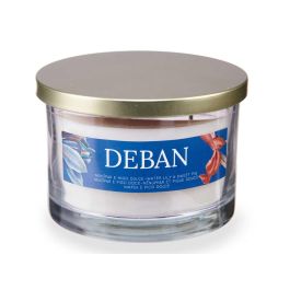 Vela en Vaso con Tapa Dorada Nenúfar e Higo Dulce - Acorde 12.5x8.6x12.5 cm (6 Unidades) Vela en Vaso con Tapa Dorada Nenúfar e Higo Dulce - Acorde 12.5x8.6x12.5 cm (6 Unidades)