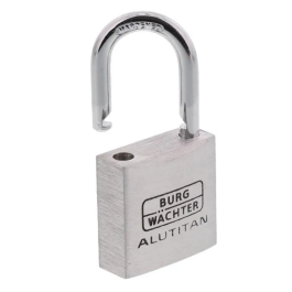 Burg Wachter Juego de 2 Candados DUO 770 30 SB 30 mm Alutitan Doble Cierre Anti-picking