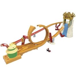 Hot Wheels MATHMK49 Mario Kart Circuito de Jungle Kingdom con Vehículos para Niños +5 Años Hot Wheels MATHMK49 Mario Kart Circuito de Jungle Kingdom con Vehículos para Niños +5 Años