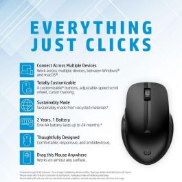 HP 435 Multi-Device Wireless Mouse HP 435 Multi-Device Wireless Mouse