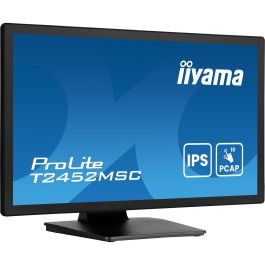 iiyama Monitor T2452MSC-B1AG Táctil 60.5cm (23.8") Full HD IPS HDMI+DP+USB Negro