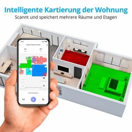 Medion Robot aspirador MD11782 X10 SW - 120 min - 2700 Pa - 400 ml - Blanco