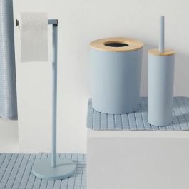 Today TOD3574641271640 Alfombra antideslizante para baño o ducha, cuadrada, 50x50 cm, azul
