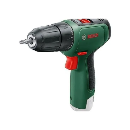 Bosch BOS4053423226096 Taladro Atornillador EasyDrill 1200 con 2 Baterías, 1 Cargador y Estuche con Puntas