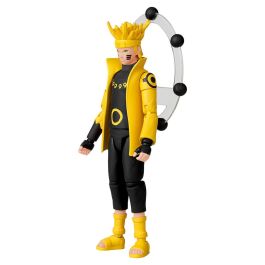 Bandai Anime Heroes Naruto Figura Modo Sabio de los Seis Caminos 17 cm con 16 Puntos de Articulación