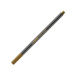 Stabilo Rotulador Pen 68 Metallic Oro Caja 10 Ud