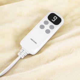 Cecotec Manta Eléctrica HeatConfort Calma 160x130 cm 115W Beige 10 Temp Apagado Auto