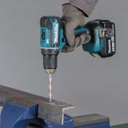 Makita DDF485RTJ Akku-Bohrschrauber Taladro Atornillador a Batería sin escobillas 18V con 2 Baterías y Cargador