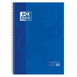 Bloc Oxford School Eu.Book 1 Micro.Tapa Extra A4+ 80H Cuadric.5X5 90G Azul 5 unidades Precio: 24.78999963. SKU: B12KYTGE7L