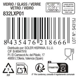 La Mediterranea Vaso Sidari 270 cc Mora - Colección Sidari (48 Unidades)