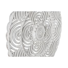Decoracion Pared Indio DKD Home Decor Blanco 4 x 90 x 90 cm Decoracion Pared Indio DKD Home Decor Blanco 4 x 90 x 90 cm