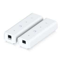 Ubiquiti Extensor PoE Retrofit 2-Wire 10/100 MbE Homeplug AV PoE++ Policarbonato Blanco