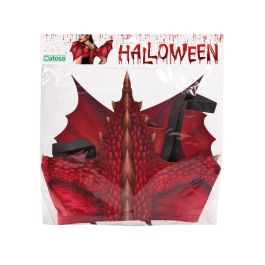 Alas Halloween Rojo Diablesa Mujer Adulto