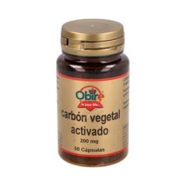 OBIRE Carbón Vegetal Activado 200 mg 60 Cápsulas, Complemento Alimenticio para Bienestar Digestivo Precio: 5.5. SKU: B1EKN8BNX2