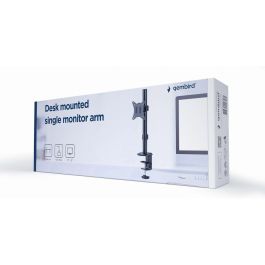 Gembird MA-D1-02 Soporte de Escritorio para Monitor, Brazo Único, Inclinable y Giratorio, hasta 32"/9kg VESA, Negro Gembird MA-D1-02 Soporte de Escritorio para Monitor, Brazo Único, Inclinable y Giratorio, hasta 32"/9kg VESA, Negro