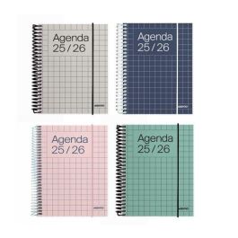 Agenda Escolar (2025-26) Additio Universal Espiral Tapa Pvc D/P 125X170 Con Goma Precio: 12.50000059. SKU: B1GWA3EPDF