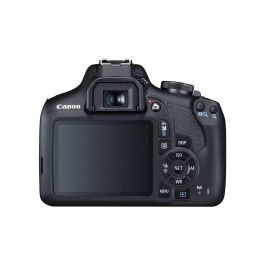 Canon EOS 2000D Cámara Réflex Digital 24.1 MP CMOS Full HD Wi-Fi Negro