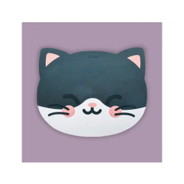 Wondee Alfombrilla para Ratón Mr. Wonderful Forma Gato Antideslizante Control Preciso Cómoda Lavable