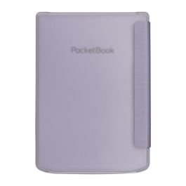 PocketBook Funda SH-TR-634-LPL-WW Folio Transparente Lavanda de Microfibra y Cuero PU para eReader Verse, Verse Lite, Verse Pro