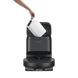 Dreame D20 Pro Plus Robot Aspirador y Fregasuelos Negro con 13.000 Pa Succión y 150 Días Autonomía de Polvo