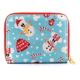 Cartera Mickey Minnie Snowman Disney Loungefly Cartera Mickey Minnie Snowman Disney Loungefly