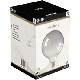 Calex CAL8712879158431 Bombilla LED E27 MAGNETO G125 Filamento Recto 3,4W 90lm 1800K Titanio