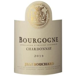 Jean Bouchard 2018 Bourgogne Chardonnay - Vino blanco de Borgoña - Ecológico