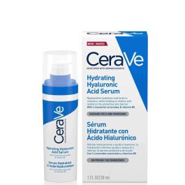 CeraVe Y286190/1 Sérum Facial Hidratante Ácido Hialurónico, Ceramidas, B5. No Comedogénico, Piel Seca, 24h, 30ml Precio: 21.49999995. SKU: B14FRCBW36