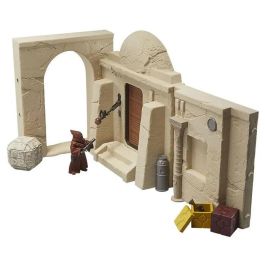 Star Wars The Vintage Collection Playset Streets of Mos Eisley Jawa Figura Articulada 9,5cm con Accesorios