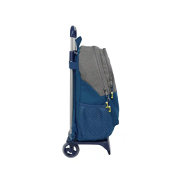 Mochila Escolar con Ruedas Munich Street Azul Gris 32 x 44 x 16 cm